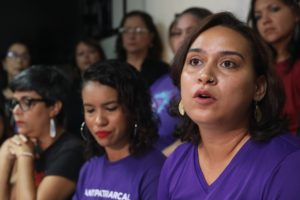 Lourdes Inoa de Taller Salud en reclamo a declaración de estado de emergencia por violencia de género