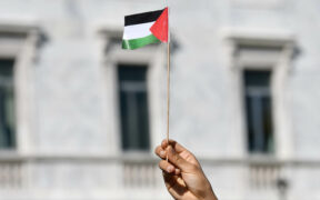 Manifestación en apoyo a Palestina en San Juan, Puerto Rico