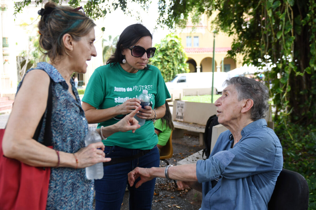 Silvia Federici en Puerto Rico