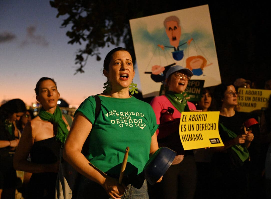 Manifestación en defensa del derecho al aborto en Puerto Rico